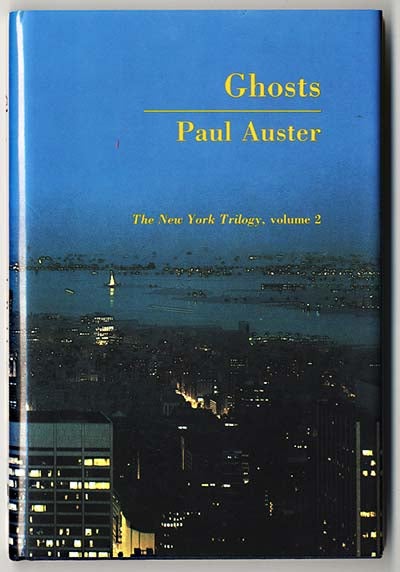 Item #000004 GHOSTS THE NEW YORK TRILOGY, VOLUME 2. Paul AUSTER.