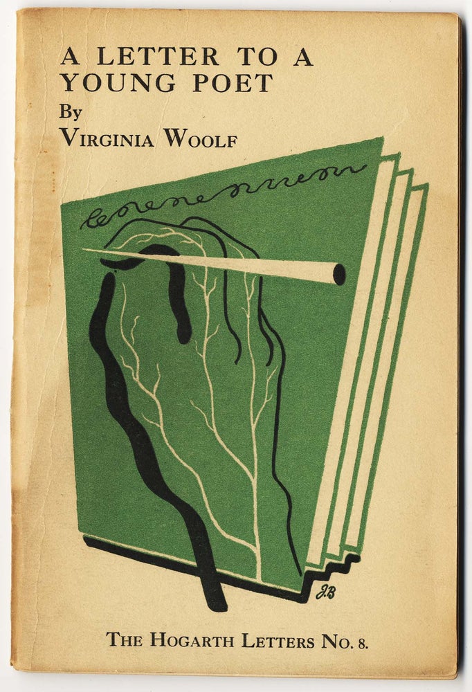 Item #000114 A LETTER TO A YOUNG POET. Virginia WOOLF.