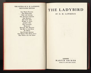 THE LADYBIRD. D. H. LAWRENCE.