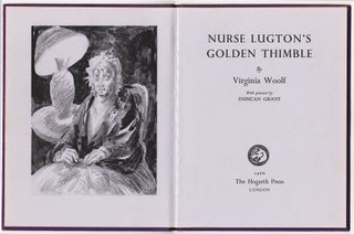 Item #000149 NURSE LUGTON'S GOLDEN THIMBLE. Virginia: GRANT WOOLF, Duncan