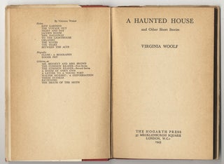 A HAUNTED HOUSE AND OTHER SHORT STORIES.