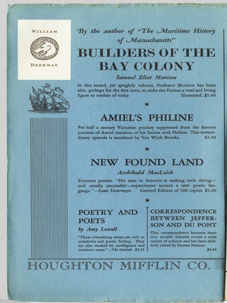 "Augustine Birrell," contained in THE YALE REVIEW A NATIONAL QUARTERLY.