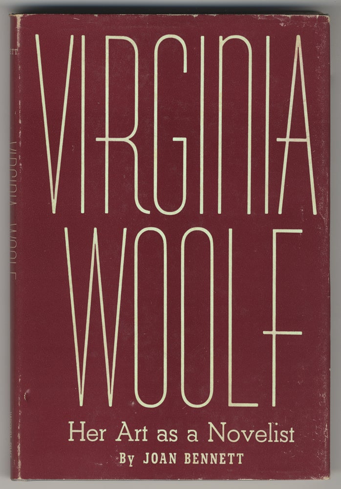 Item #375 VIRGINIA WOOLF HER ART AS A NOVELIST. Virginia WOOLF, Joan BENNETT.