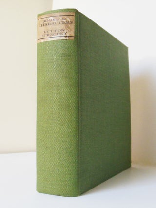 Item #396 BOOKS AND CHARACTERS FRENCH & ENGLISH. Bloomsbury, Lytton STRACHEY, Giles