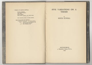 FIVE VARIATIONS ON A THEME.