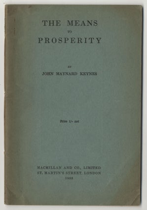THE MEANS TO PROSPERITY