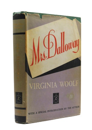 Item #533 MRS. DALLOWAY. Virginia WOOLF
