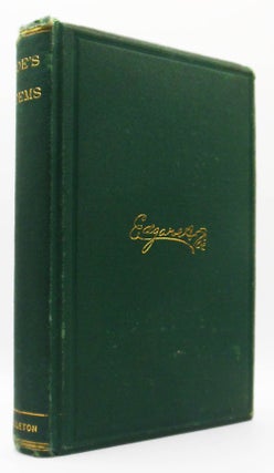 Item #536 POEMS BY EDGAR ALLAN POE COMPLETE WITH AN ORIGINAL MEMOIR. Edgar Allan POE