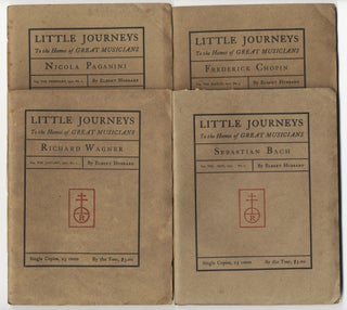 Item #565 LITTLE JOURNEYS TO THE HOMES OF GREAT MUSICIANS. VOL. VIII. Nos. 1, 2, 3, & 5, 1901....