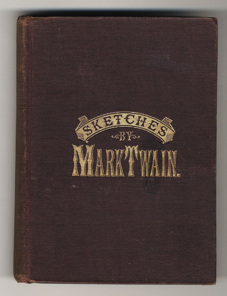 Item #640 SKETCHES BY MARK TWAIN. Pirated Publication, Mark TWAIN.