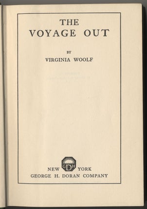 THE VOYAGE OUT.