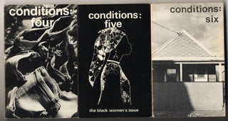 CONDITIONS: A Magazine of Writing by Women with an Emphasis on Writing by Lesbians. Issues 1–17 (Complete Run in 16 Volumes).