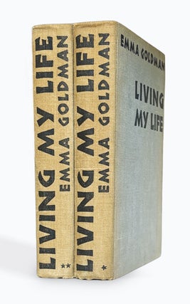 Item #884 LIVING MY LIFE. Emma GOLDMAN