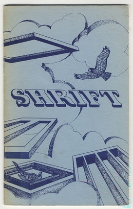 Item #886 SHRIFT, A Winter Sequence: Poems. Lynn Strongin