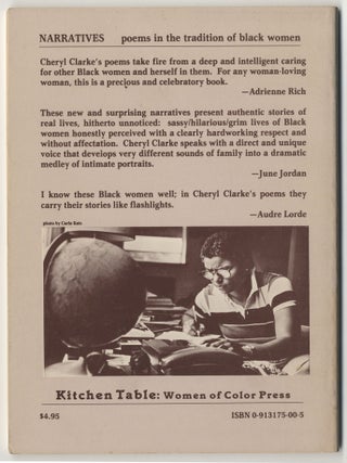 NARRATIVES: POEMS IN THE TRADITION OF BLACK WOMEN.