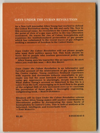 GAYS UNDER THE CUBAN REVOLUTION.