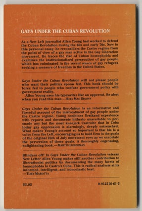 GAYS UNDER THE CUBAN REVOLUTION.
