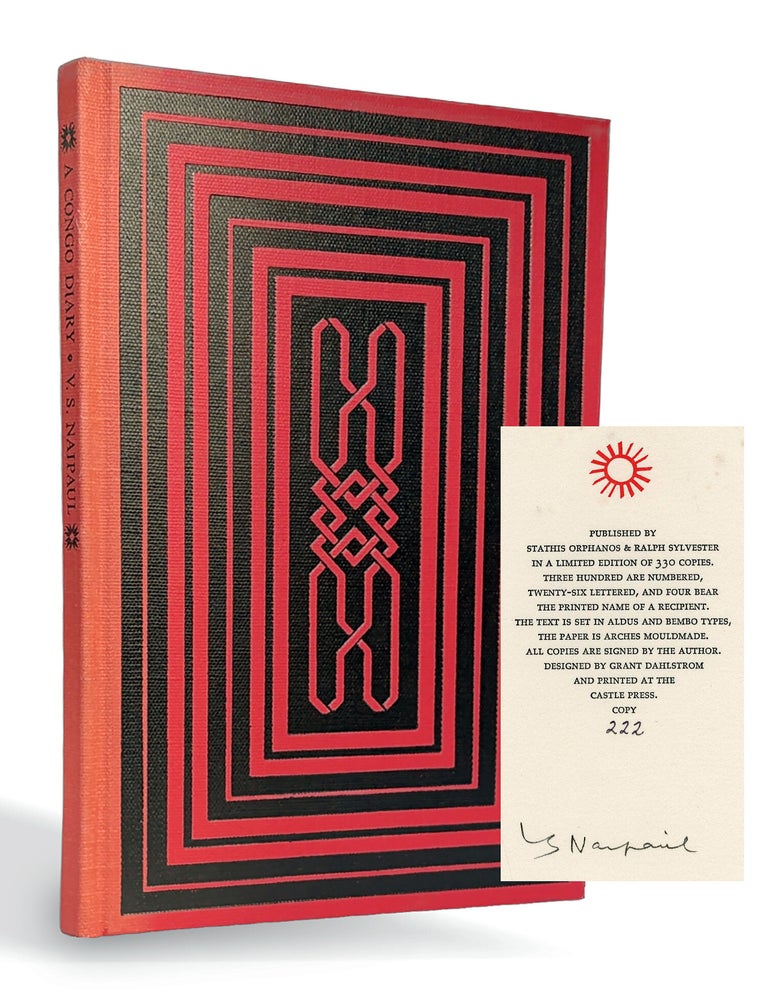 Item #916 A CONGO DIARY. V. S. NAIPAUL.